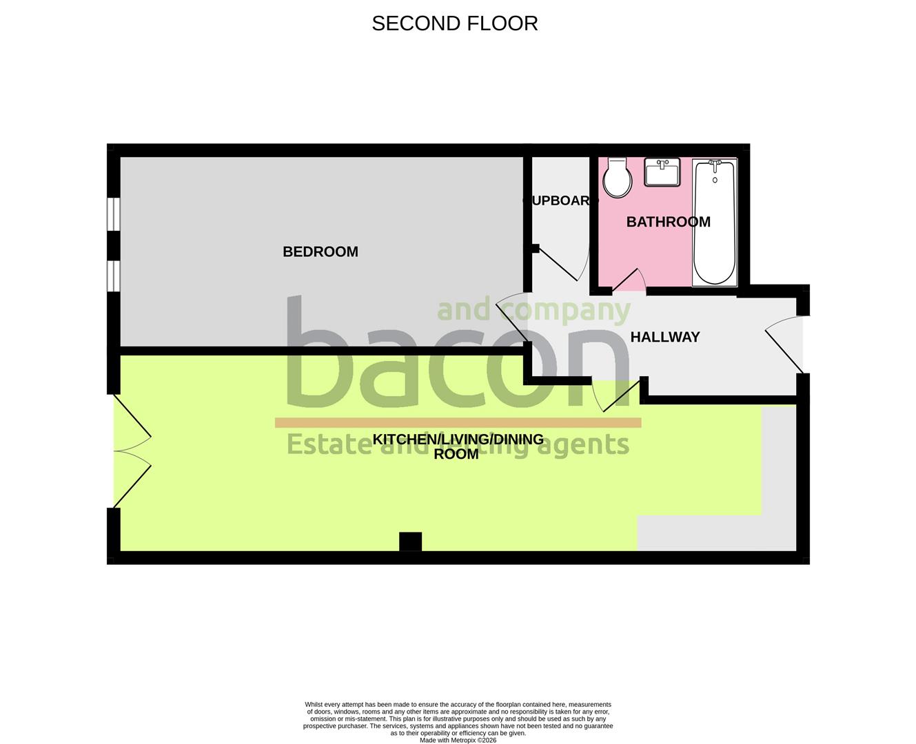 Floor Plan | Apartment | South Street, Worthing | For Sale